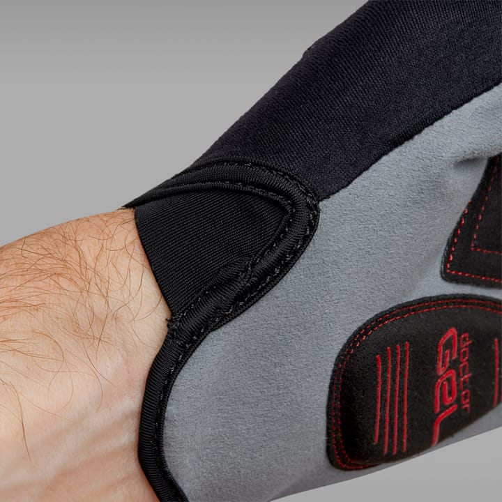 Gripgrab Shark Padded Full Finger Glove White Gripgrab