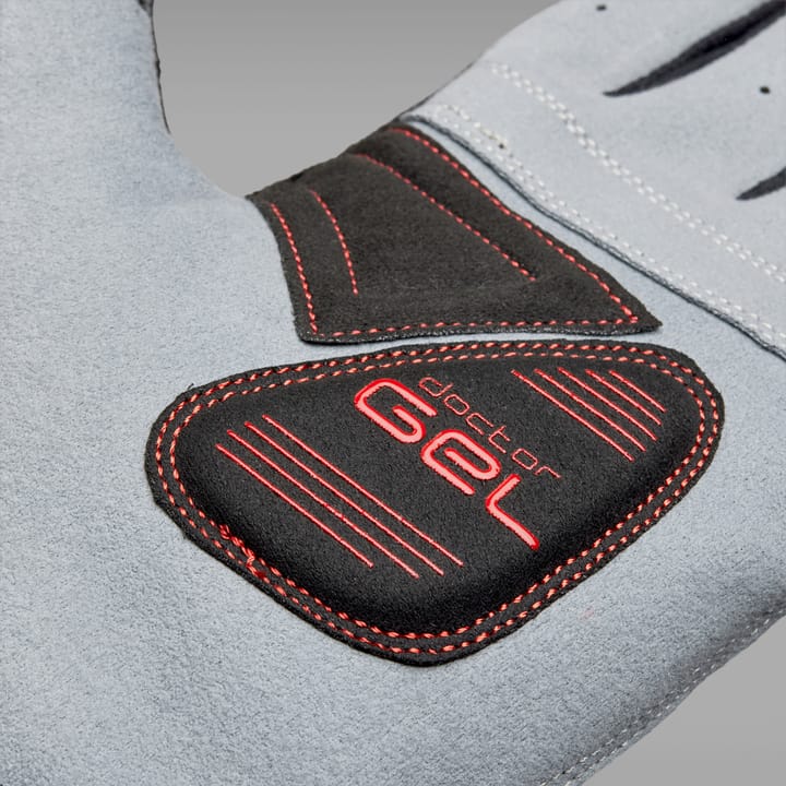 Gripgrab Shark Padded Full Finger Glove White Gripgrab