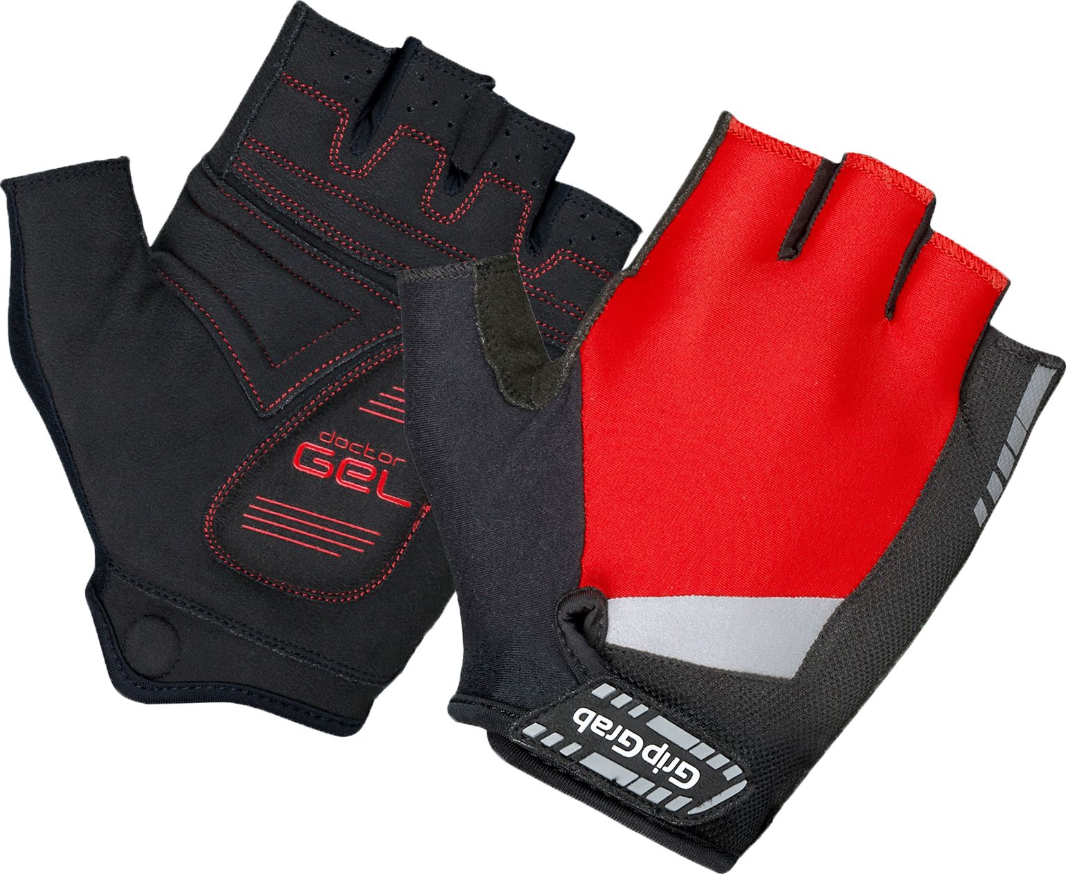 SuperGel Padded Gloves Red