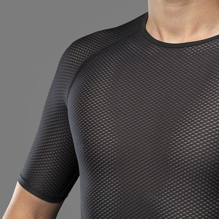 Gripgrab Ultralight Mesh Short Sleeve Base Layer Black Gripgrab