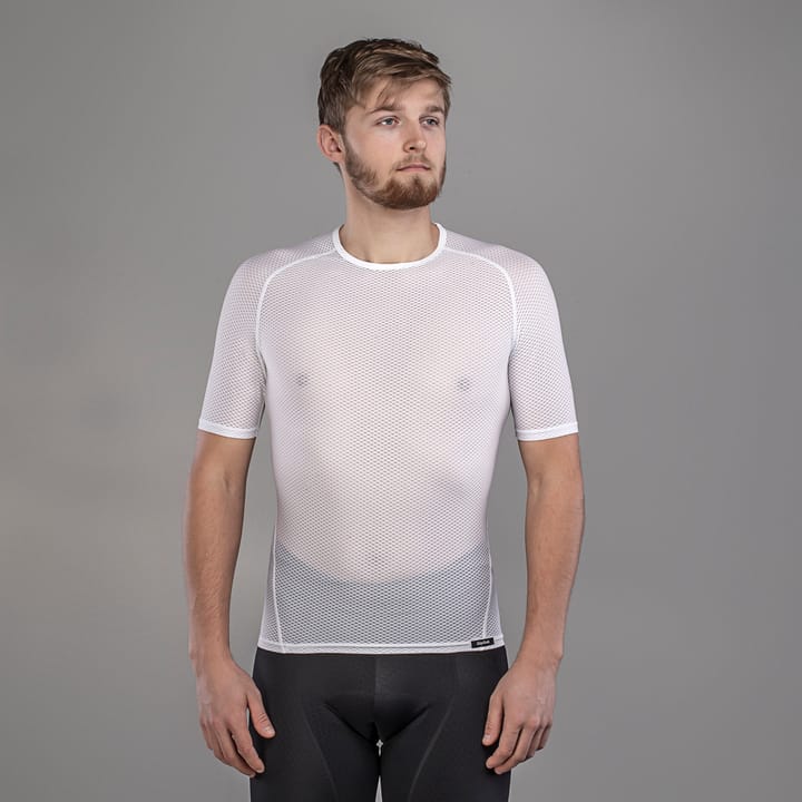 Gripgrab Ultralight Mesh Short Sleeve Base Layer White Gripgrab