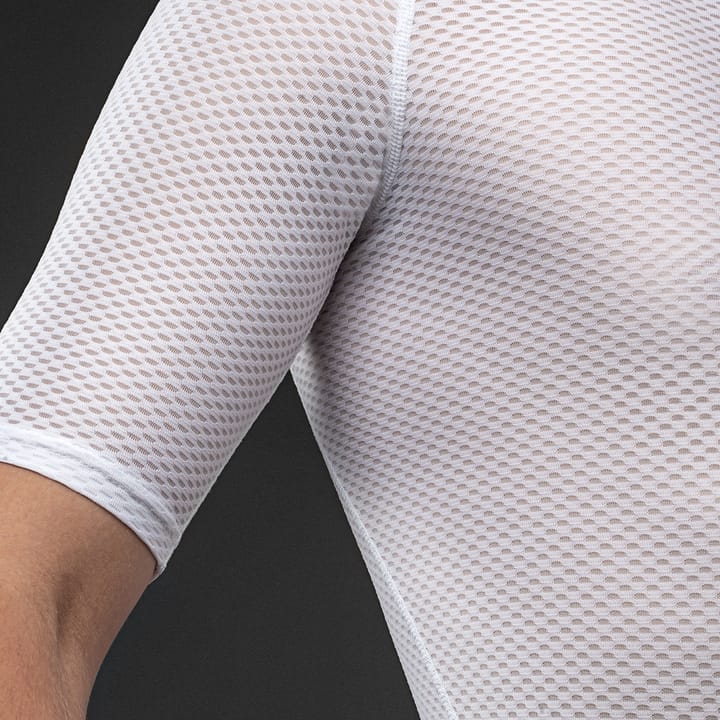 Gripgrab Ultralight Mesh Short Sleeve Base Layer White Gripgrab