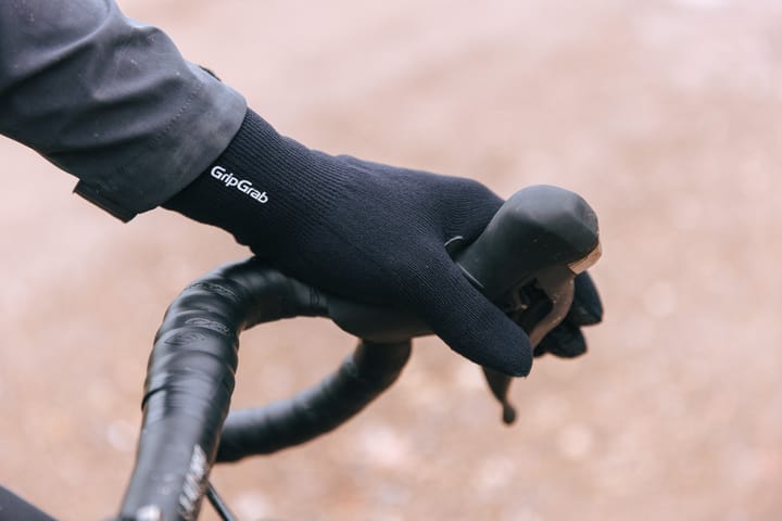 Gripgrab Waterproof Knitted Thermal Glove Black Gripgrab