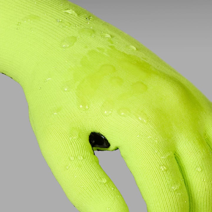 Gripgrab Waterproof Knitted Thermal Glove Yellow Hi-vis Gripgrab