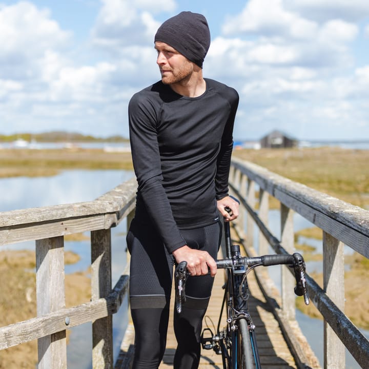 WindBreaking Thermal Long Sleeve Base Layer Black Gripgrab