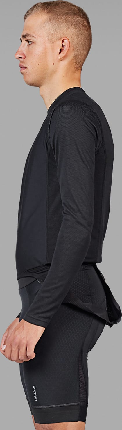 Gripgrab WindBreaking Thermal Long Sleeve Base Layer Black Gripgrab