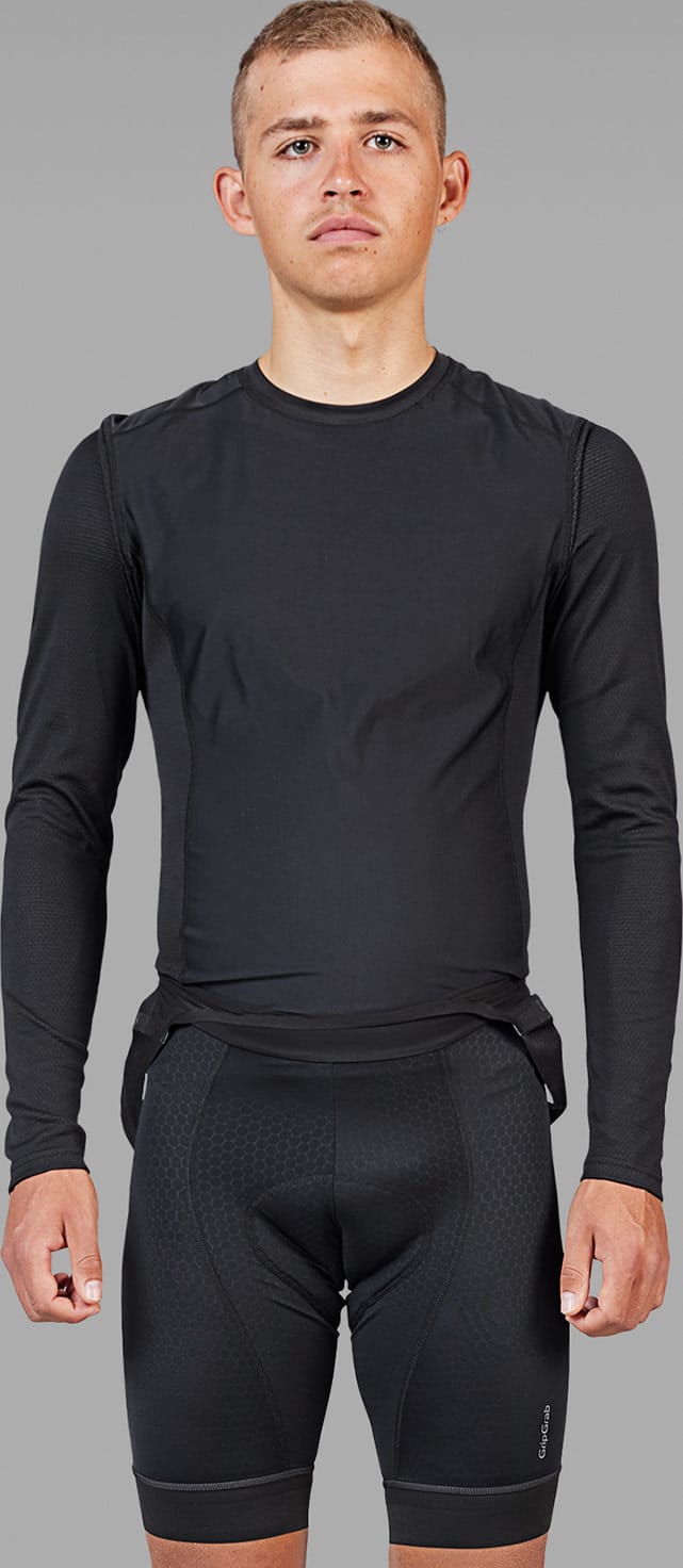Gripgrab WindBreaking Thermal Long Sleeve Base Layer Black Gripgrab