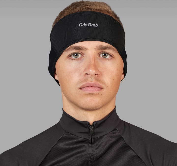 Windproof Headband Black Gripgrab