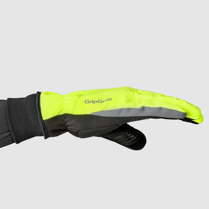 Gripgrab Windster 2 Windproof Winter Gloves Yellow Hi-Vis Gripgrab