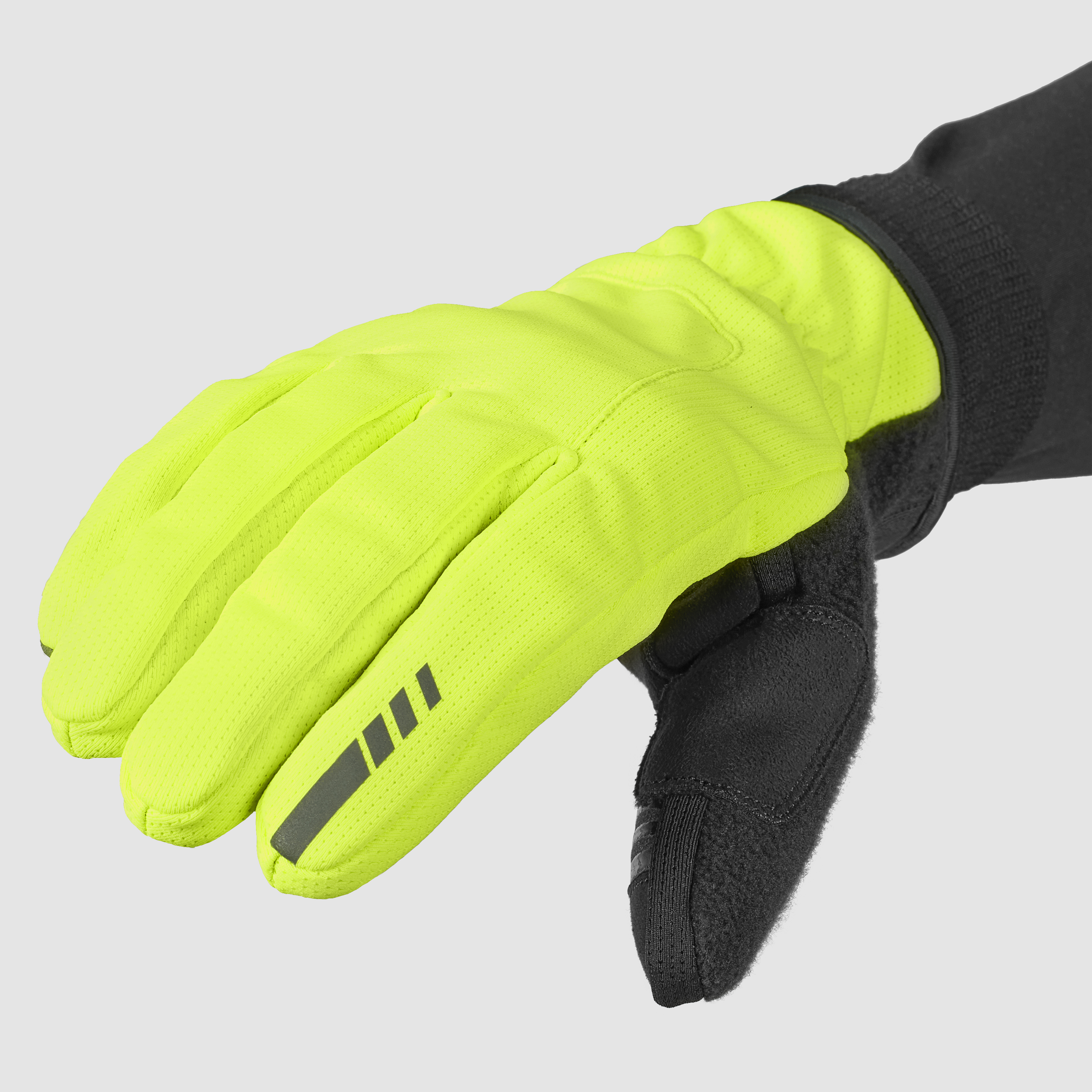 Windster 2 Windproof Winter Gloves Yellow Hi-Vis