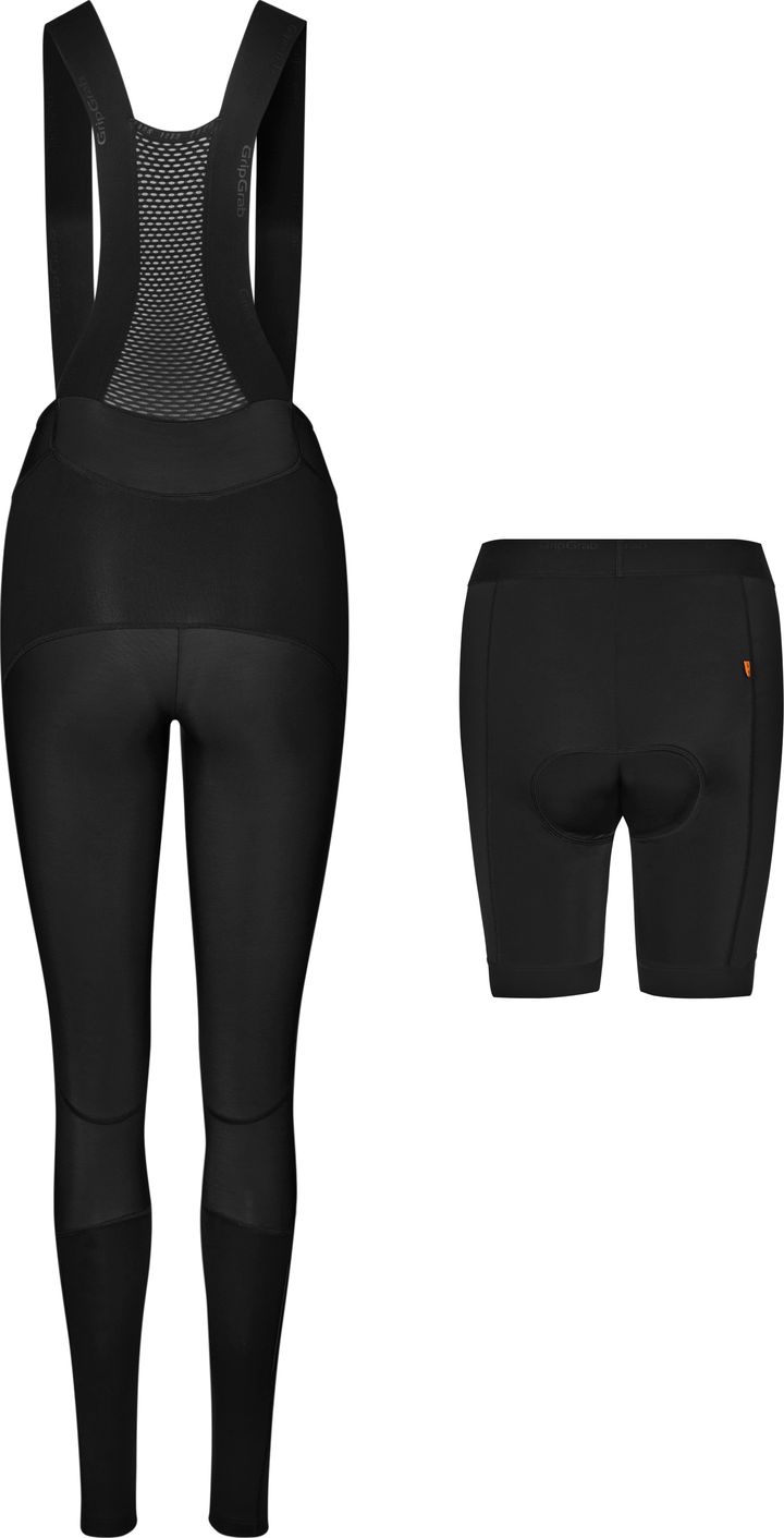Water resistant top bib tights