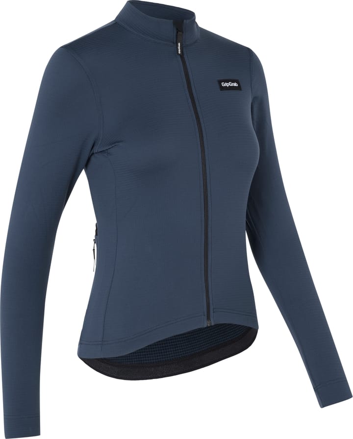Gripgrab Women's GripGrab EXPLR Merinotech Thermal Long Sleeve Jersey Navy Blue Gripgrab Gripgrab Women's GripGrab EXPLR Merinotech Thermal Long Sleeve Jersey Navy Blue Gripgrab
