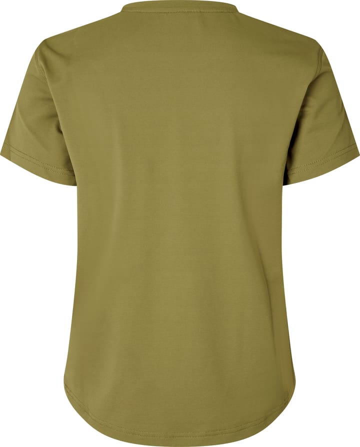 Women's Flow Technical T-Shirt Olive Green Gripgrab