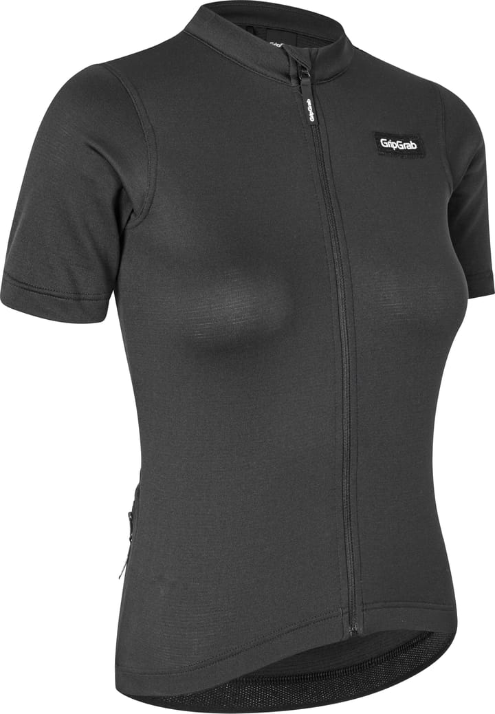 Gripgrab Women's Gravelin Merinotech Short Sleeve Jersey Black Gripgrab