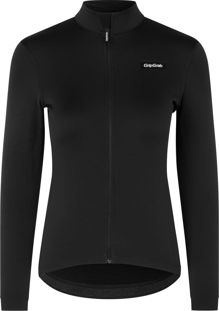 Gripgrab Women's EXPLR Merinotech Thermal Long Sleeve Jersey Black Gripgrab