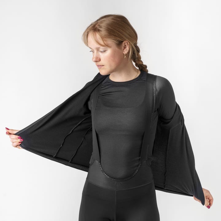 Gripgrab Women's EXPLR Merinotech Thermal Long Sleeve Jersey Black Gripgrab