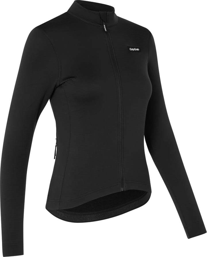 Gripgrab Women's EXPLR Merinotech Thermal Long Sleeve Jersey Black Gripgrab
