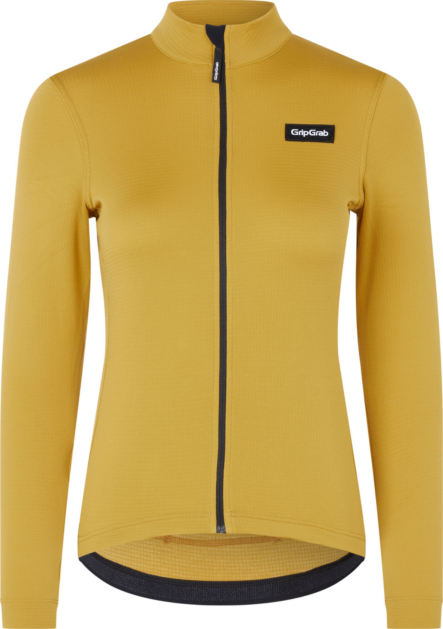 Gripgrab Women's EXPLR Merinotech Thermal Long Sleeve Jersey Mustard Yellow