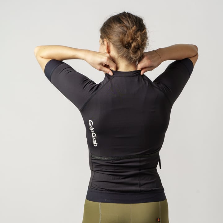 Gripgrab Women's GripGrab PACR Short Sleeve Jersey Black Gripgrab