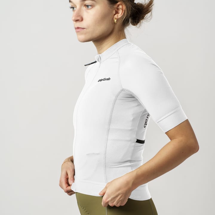 Gripgrab Women's GripGrab PACR Short Sleeve Jersey White Gripgrab
