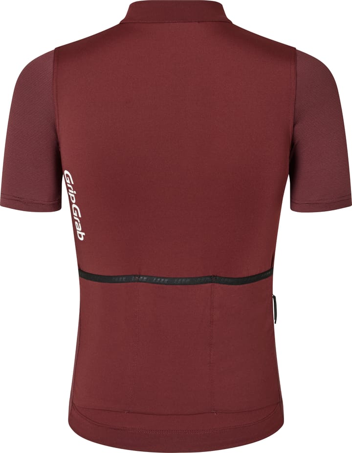 Gripgrab Women's Ride Short Sleeve Jersey Dark Red Gripgrab