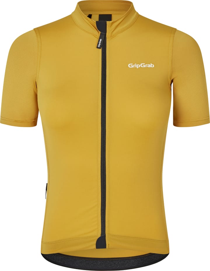 Gripgrab Women's Ride Short Sleeve Jersey Mustard Yellow Gripgrab