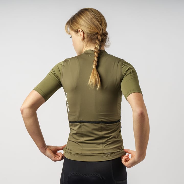 Gripgrab Women's Ride Short Sleeve Jersey Olive Green Gripgrab