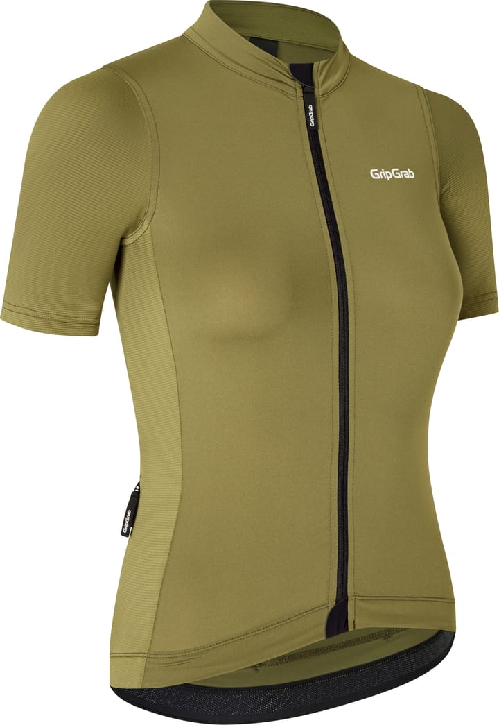 Gripgrab Women's Ride Short Sleeve Jersey Olive Green Gripgrab