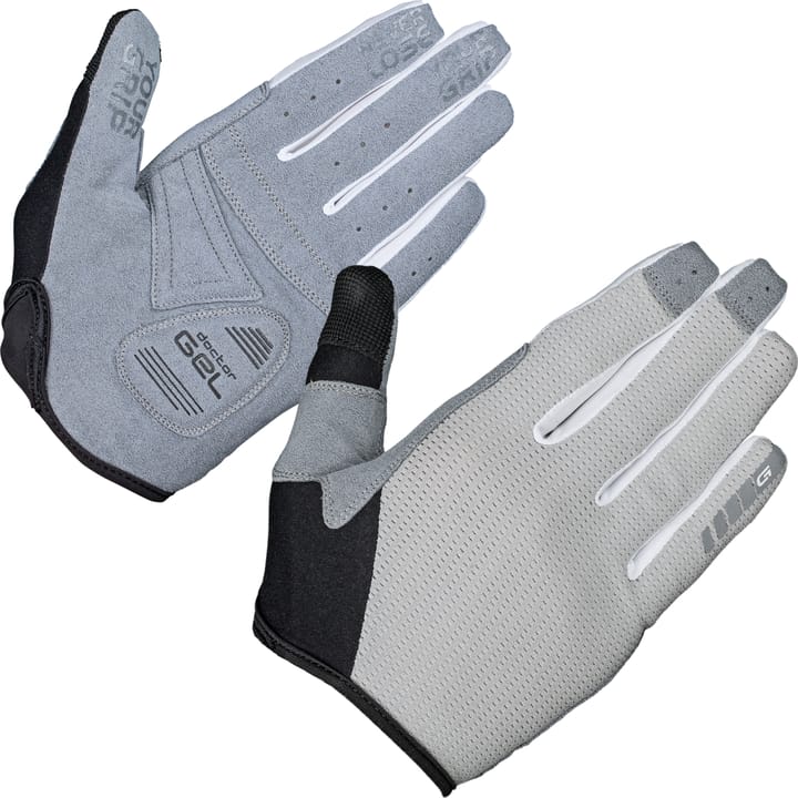 Gripgrab Women's Shark Padded Full Finger Glove Grey Gripgrab