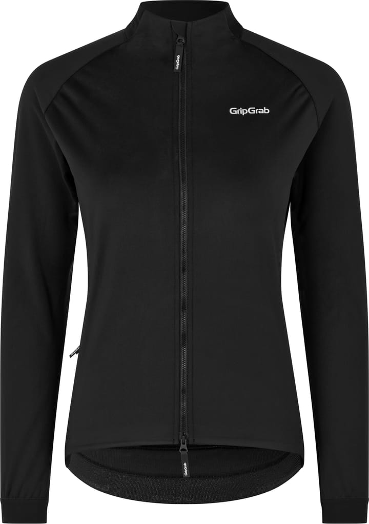 Women's ThermaShell Windproof Winter Jacket Black Gripgrab