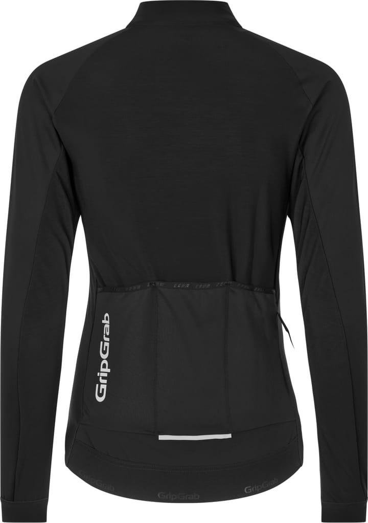 Women's ThermaShell Windproof Winter Jacket Black Gripgrab