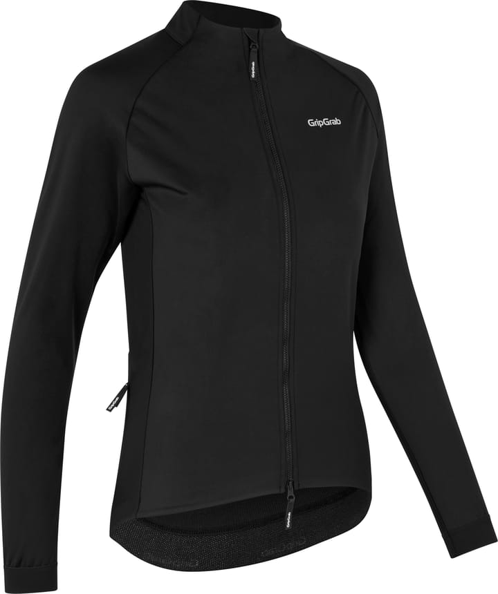 Women's ThermaShell Windproof Winter Jacket Black Gripgrab