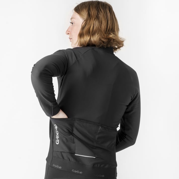 Gripgrab Women's PACR Thermal Long Sleeve Jersey Black Gripgrab