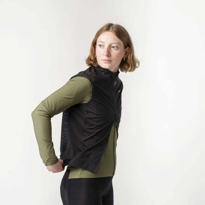 Gripgrab Women's PACR Windproof Lightweight Vest Black Gripgrab