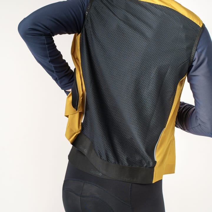 Gripgrab Women's PACR Windproof Lightweight Vest Mustard Yellow Gripgrab