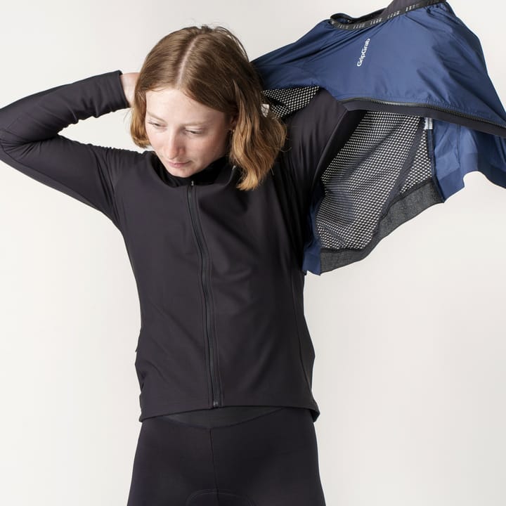 Gripgrab Women's PACR Windproof Lightweight Vest Navy Blue Gripgrab