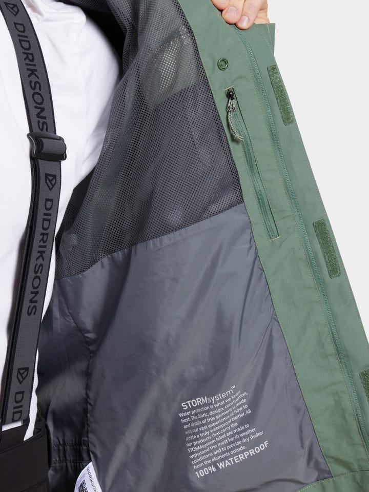 Didriksons Men's Grit Jacket 3 Dark Moss Didriksons