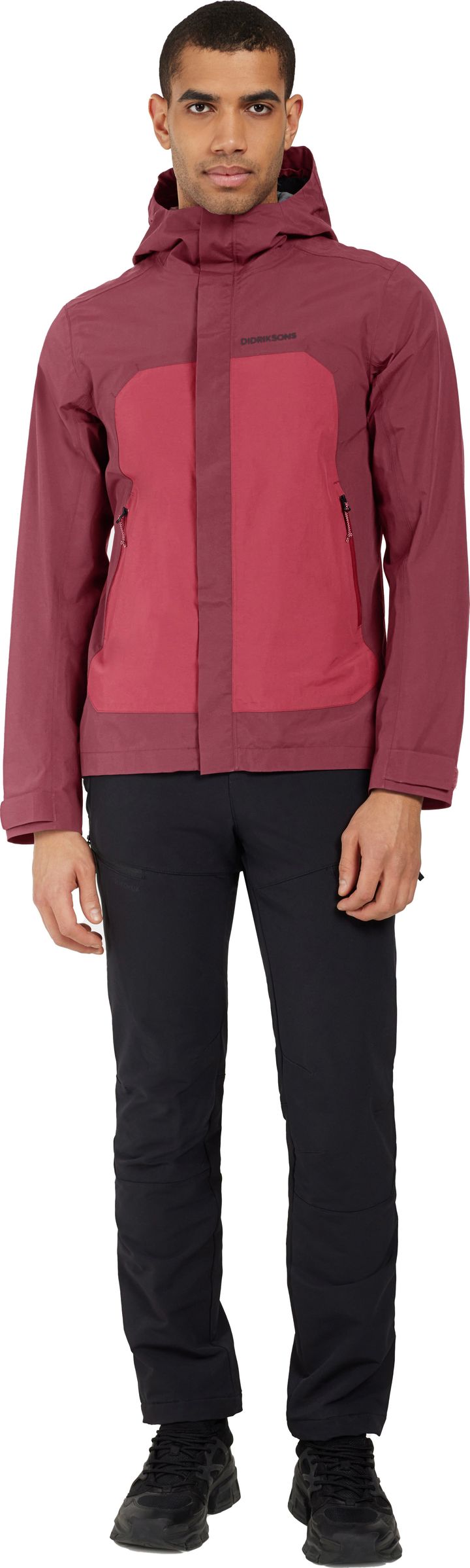 Didriksons Men's Grit Jacket 3 Anemon Red Didriksons
