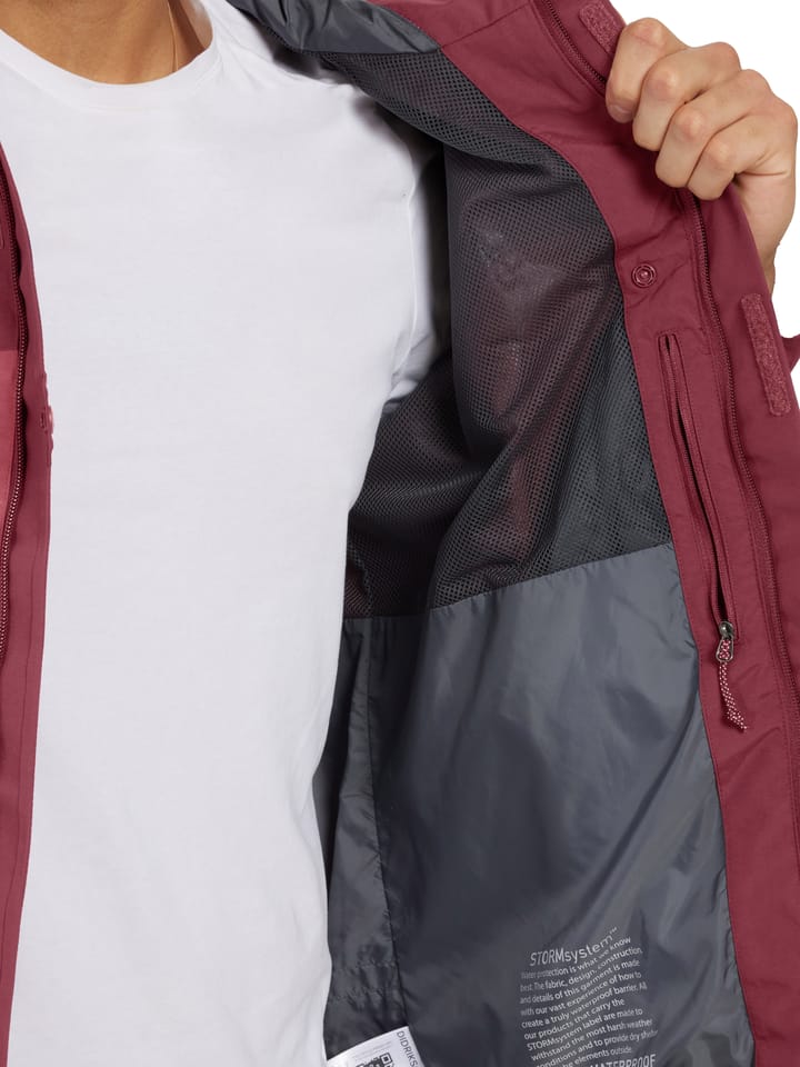 Didriksons Men's Grit Jacket 3 Anemon Red Didriksons