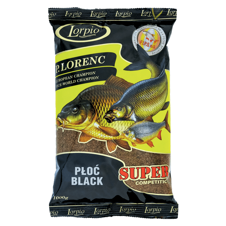 Lorpio Lorpio Groundbait Super 1kg Roach Black Lorpio
