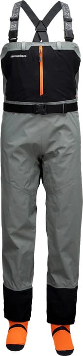 Grundéns Men's Bedrock Stockingfoot Wader Grey Grundéns