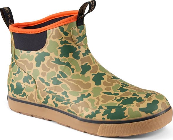Grundéns Men's Deck Boss Ankle Boot High Fives Camo