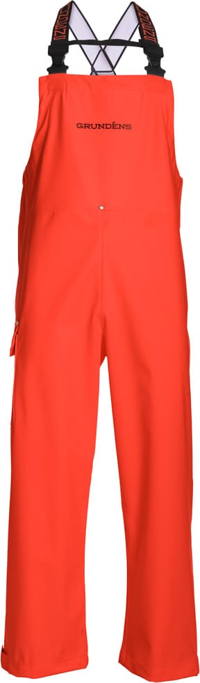 Grundéns Neptune 509 Commercial Fishing Bib Pants  Orange Grundéns