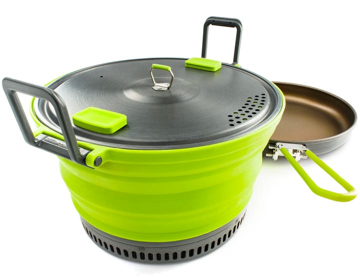GSI Outdoors Escape Set With Frypan Blue GSI Outdoors GSI Outdoors Escape Set With Frypan Blue GSI Outdoors