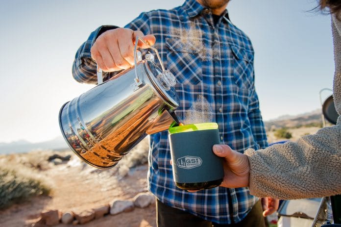 GSI Outdoors GLACIER STAINLESS 6 CUP PERC NoColour GSI Outdoors