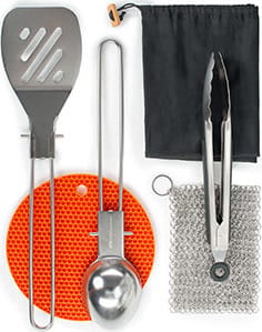 GSI Outdoors Basecamp Chef's Tool Set Grey GSI Outdoors