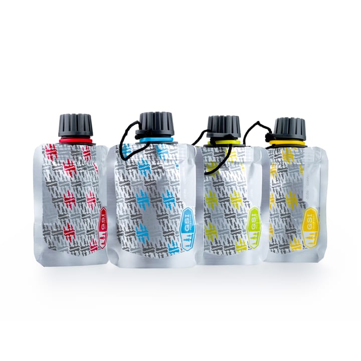 GSI Outdoors Condiment Bottle Soft 4 Pc Set NoColour GSI Outdoors