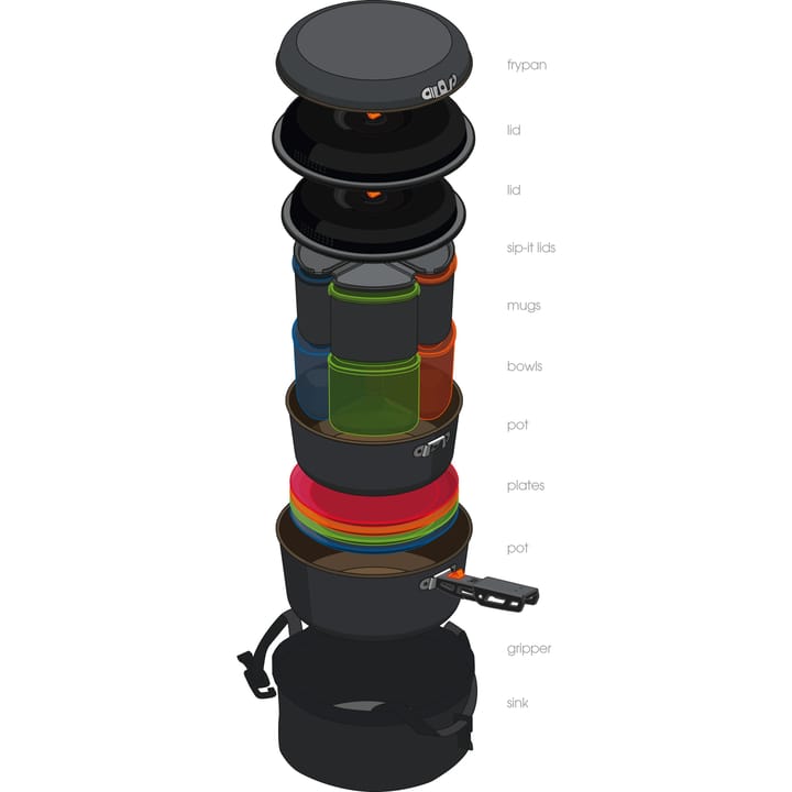 GSI Outdoors PINNACLE CAMPER One Color GSI Outdoors