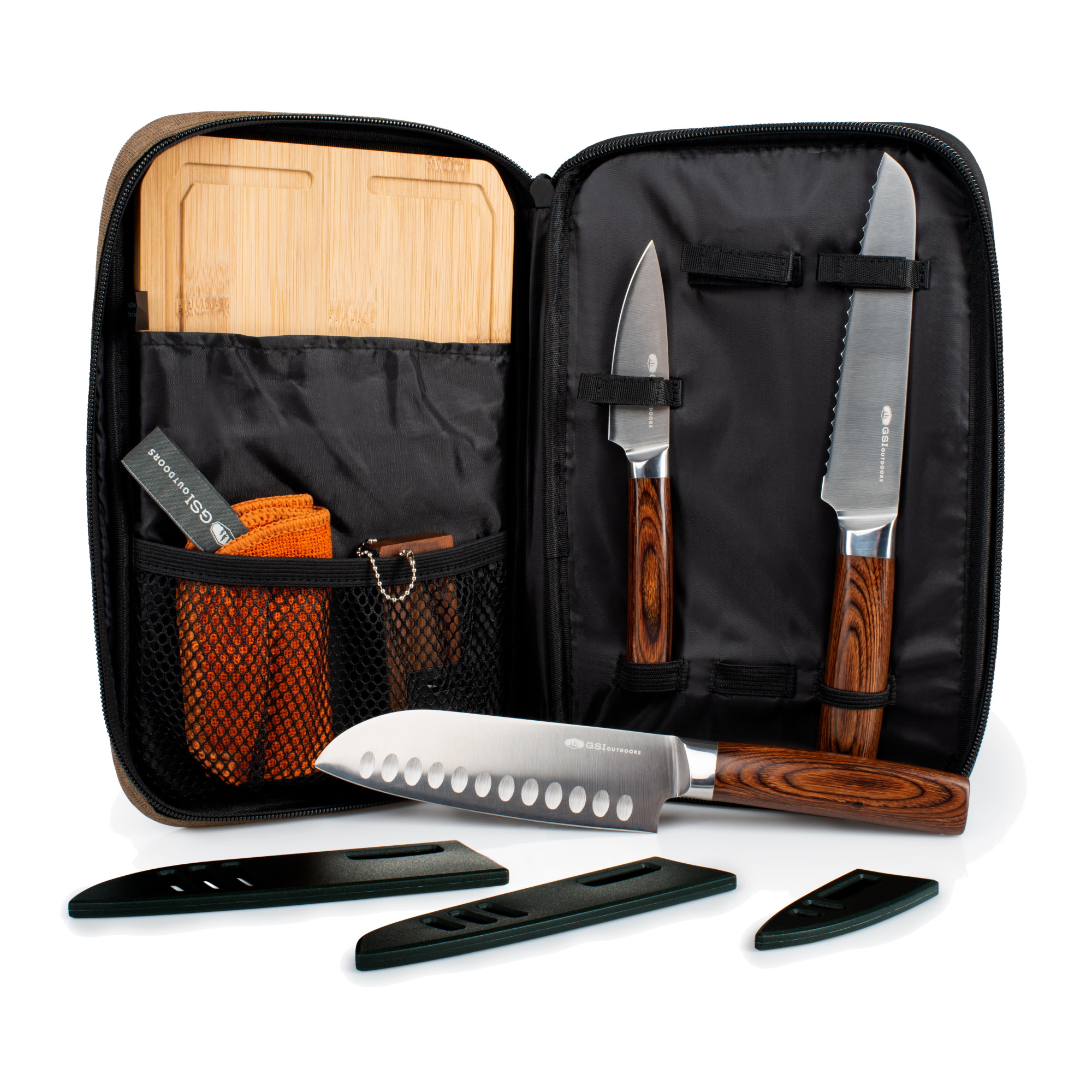 GSI Outdoors Rakau Knife Set NoColour Turkjøkkenutstyr OneSize
