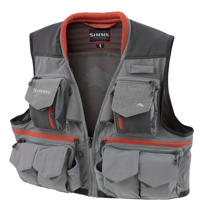 Simms Simms Guide Vest Steel Simms
